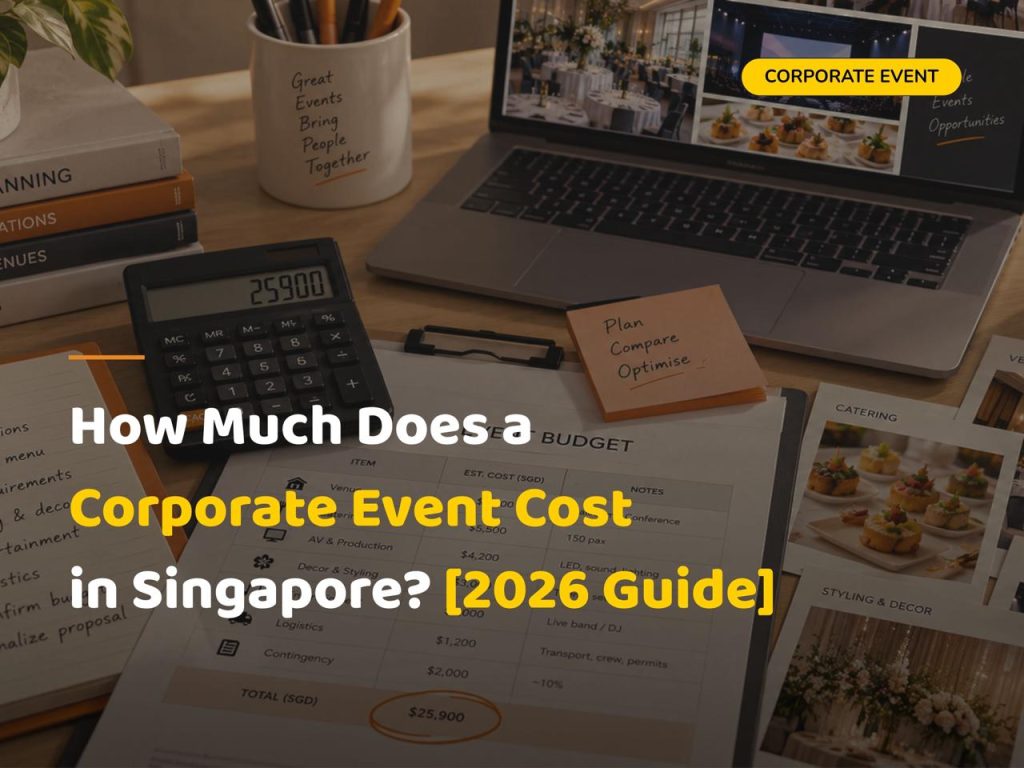 How Much Does a Corporate Event Cost in Singapore? [2026 Guide] | HatchEvent